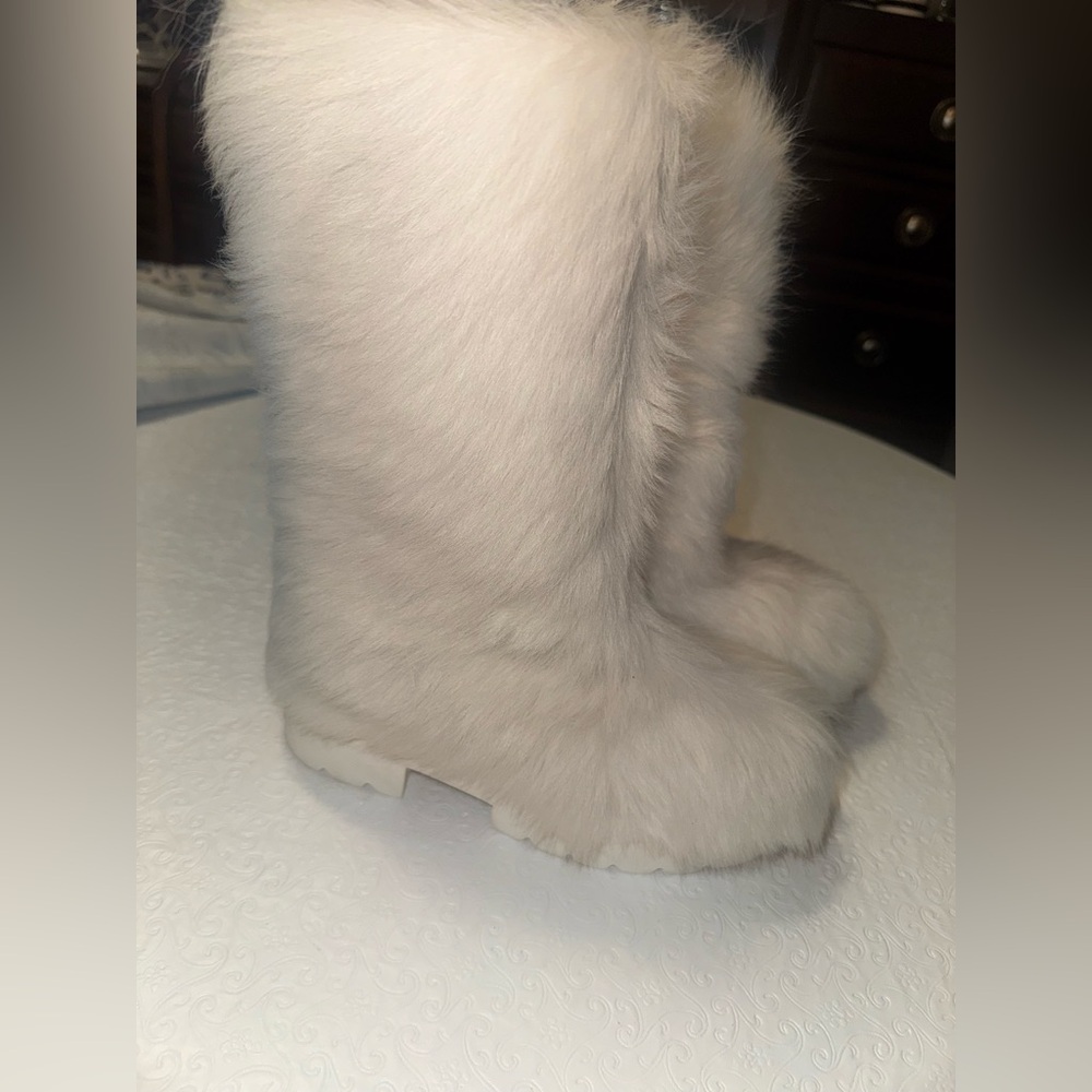 Stuart Weitzman Superchill Shaggy Lamb Boot